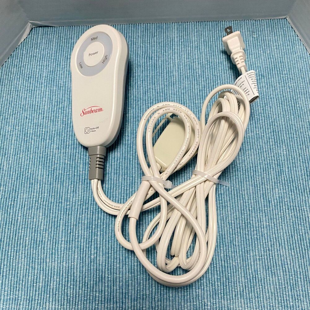 Sunbeam M85AP E23623F Electric Heated Blanket Controller Replacement 3 Prong